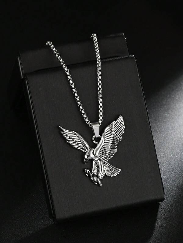 collier pendentif aigle